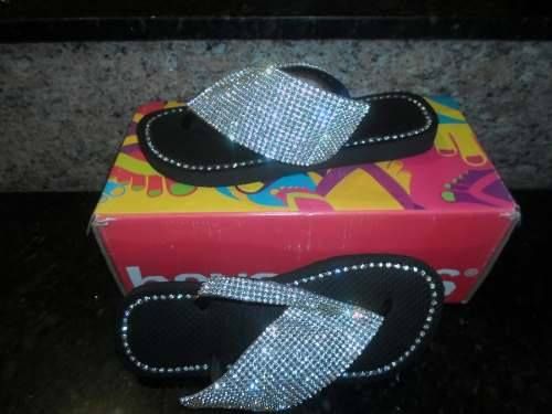 Chinelo Havainas Personalizados E Customizados Com Strass