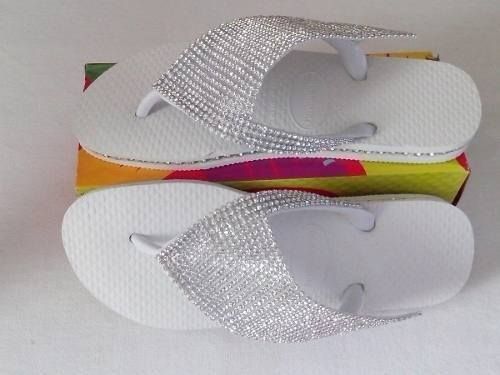 Chinelo Havainas Personalizados E Customizados Com Strass