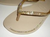 Chinelo Havainas Personalizados E Customizados Com Strass